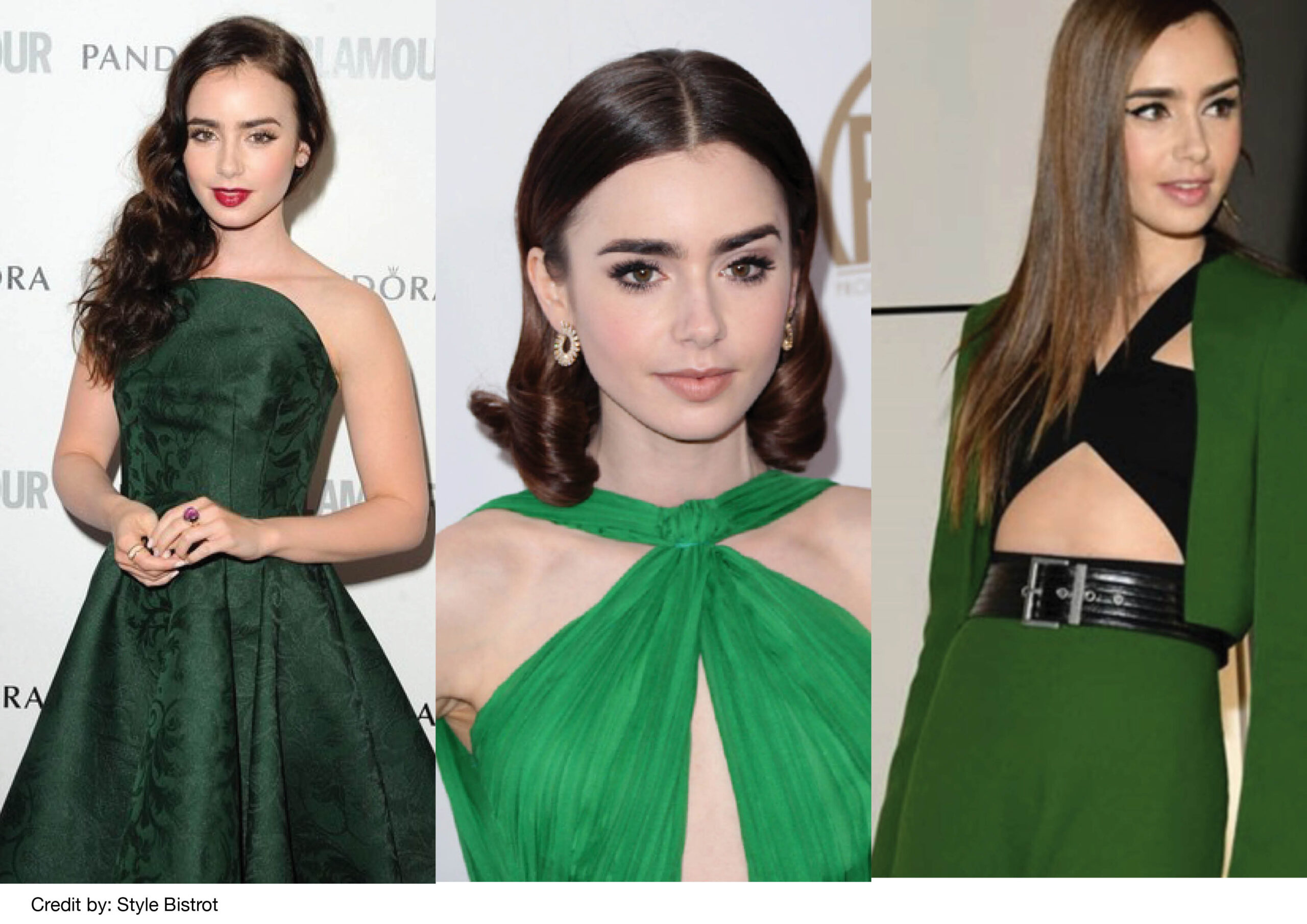 Lily Collins Inverno Cool