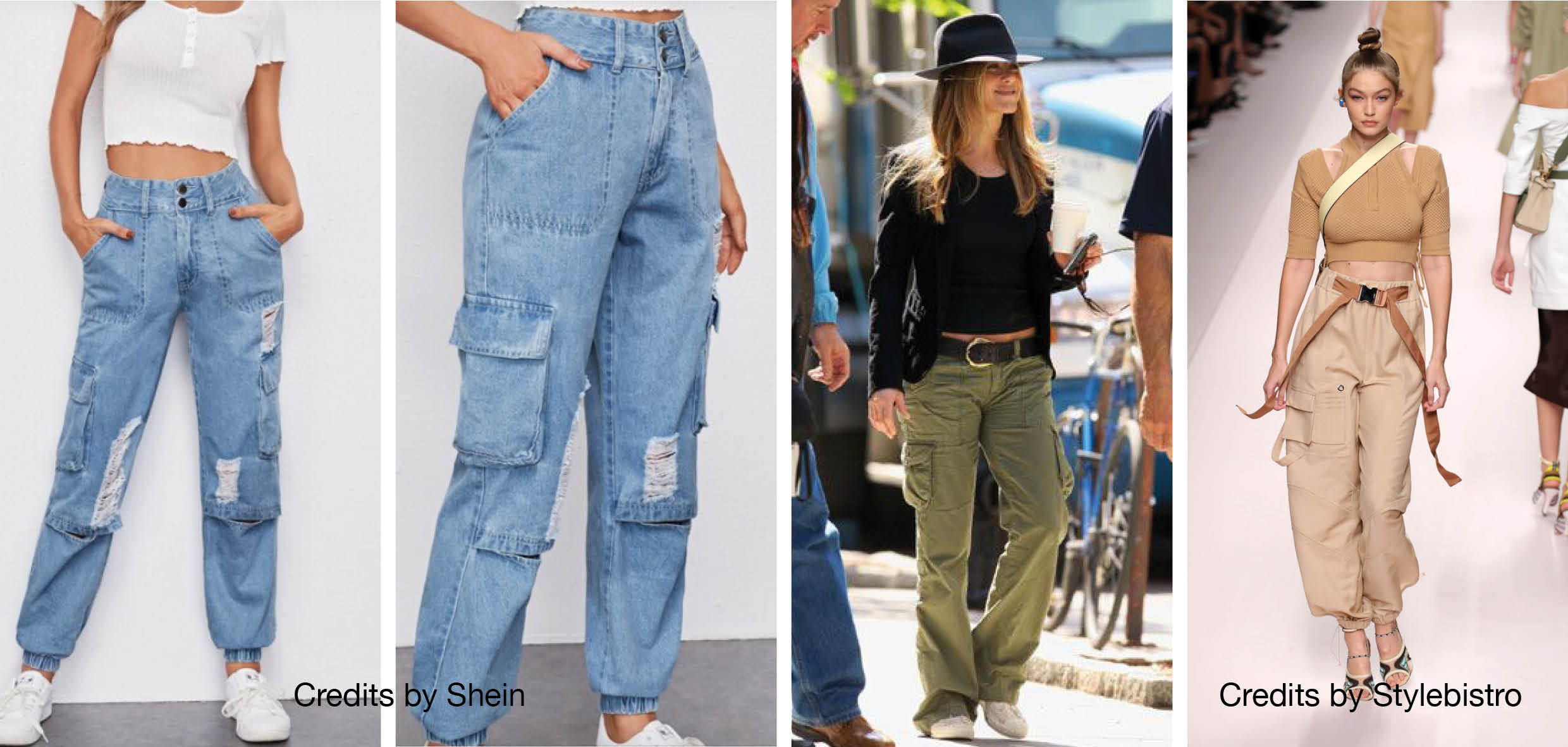 Guida ai jeans modello Cargo
