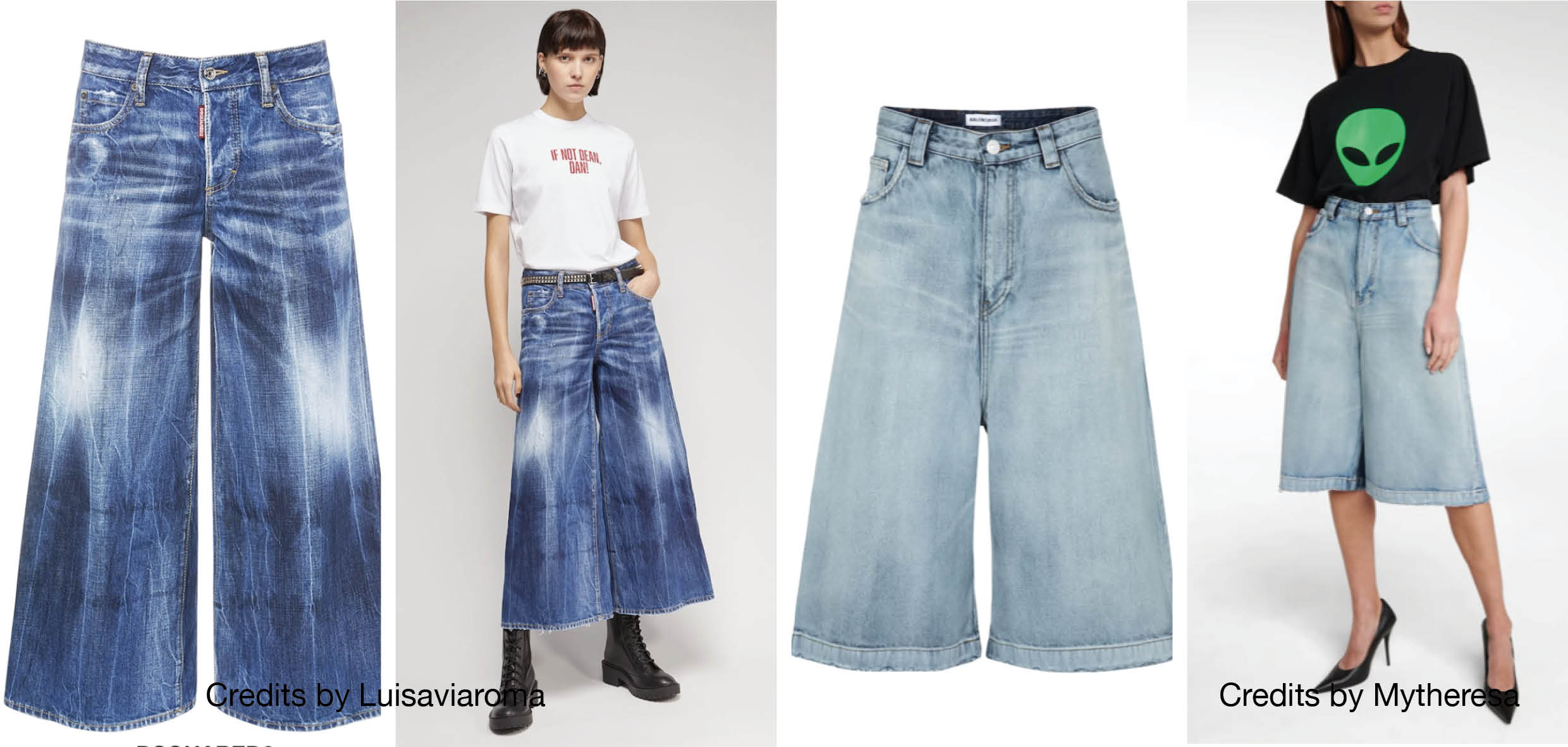 Guida ai jeans modello Culotte