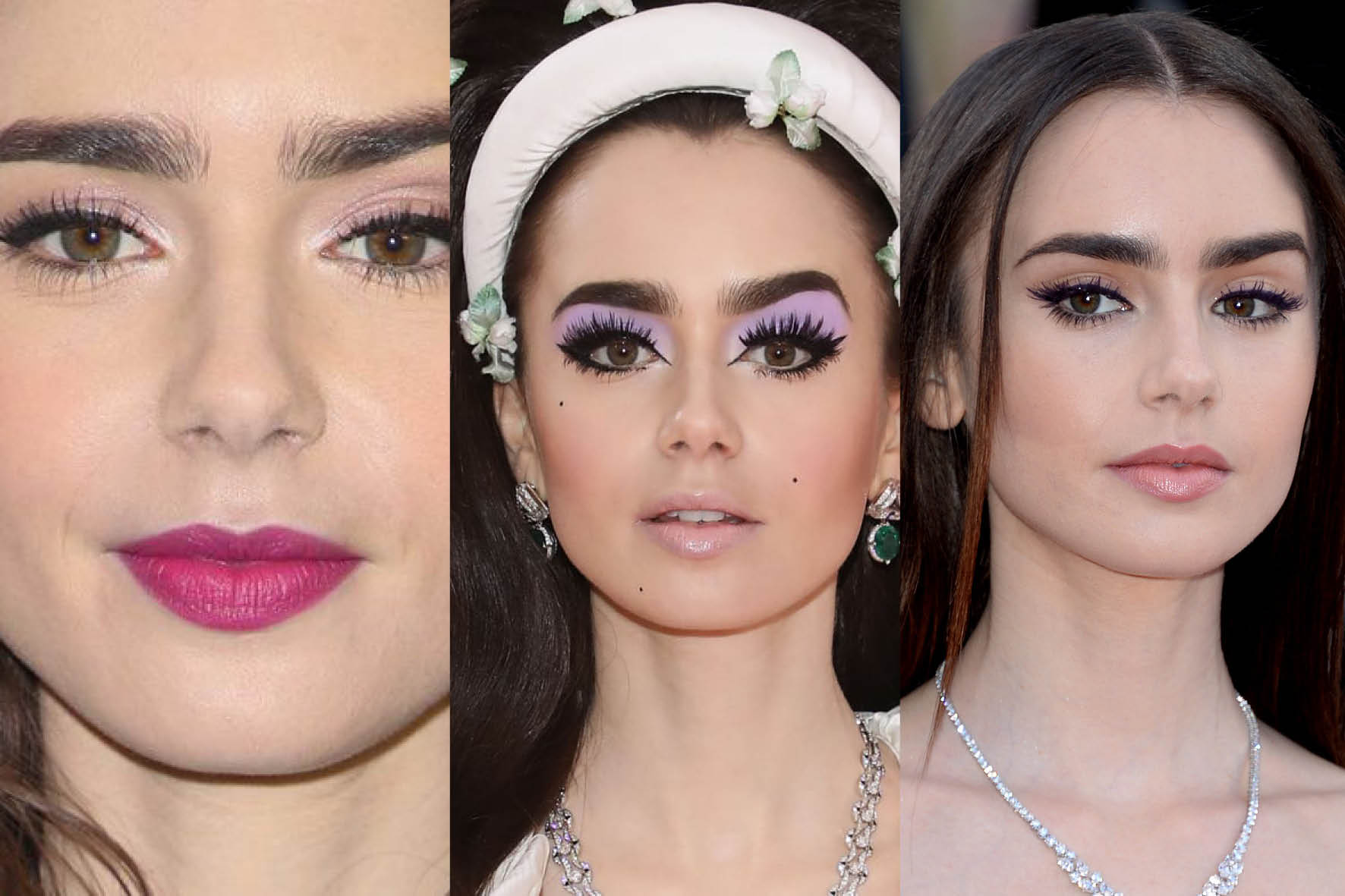 Lily Collins inverno cool