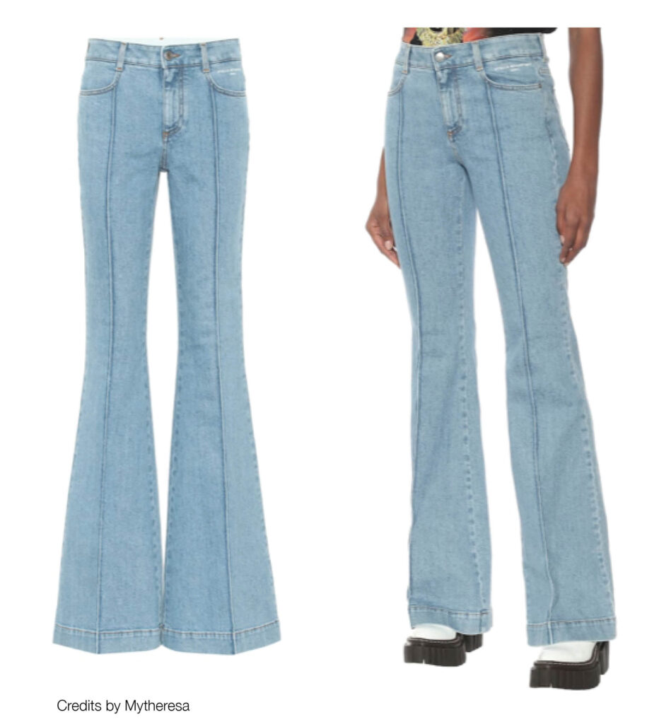Guida ai jeans - Modello a zampa di elefante