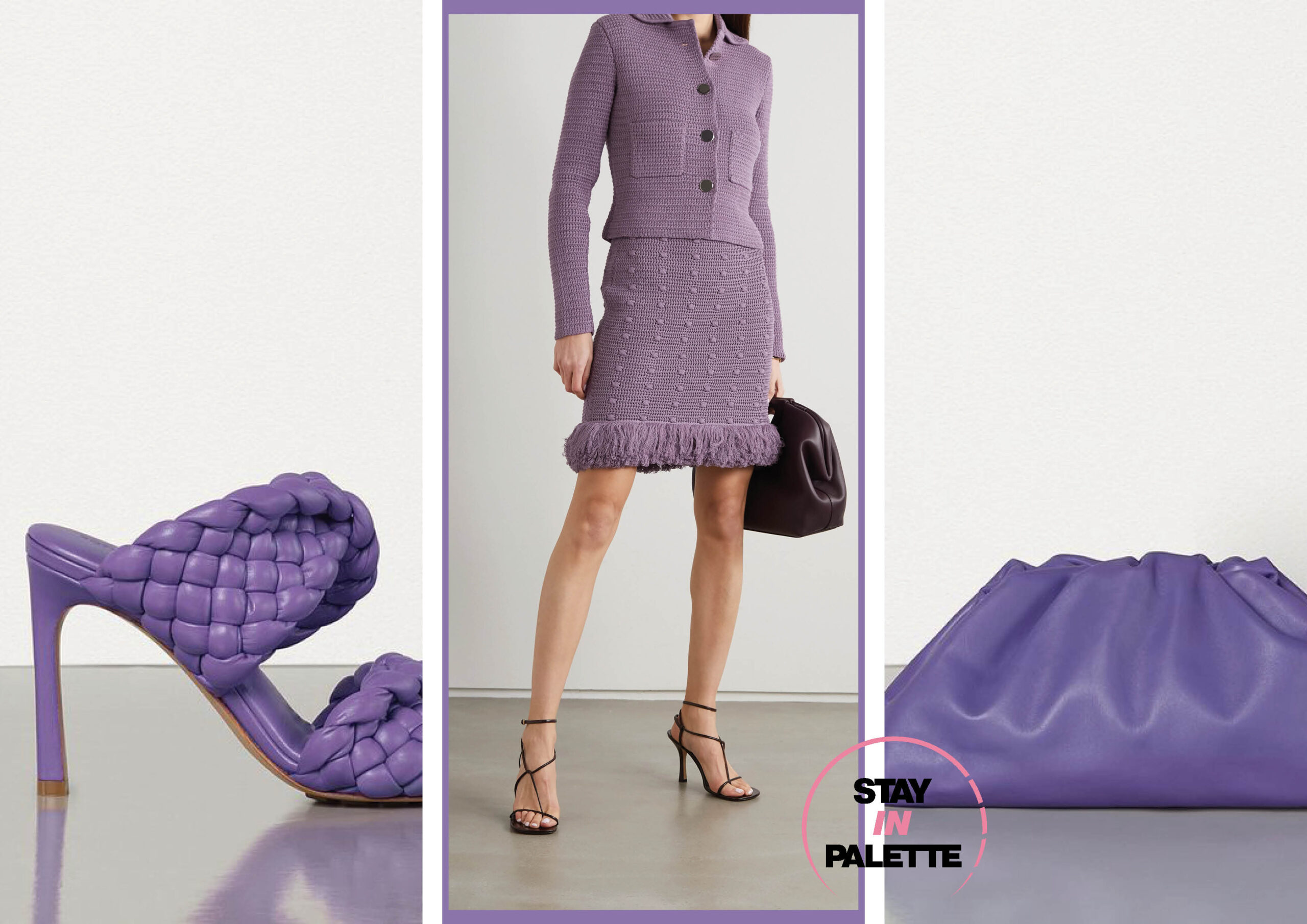 Bottega veneta e il colore viola 2021